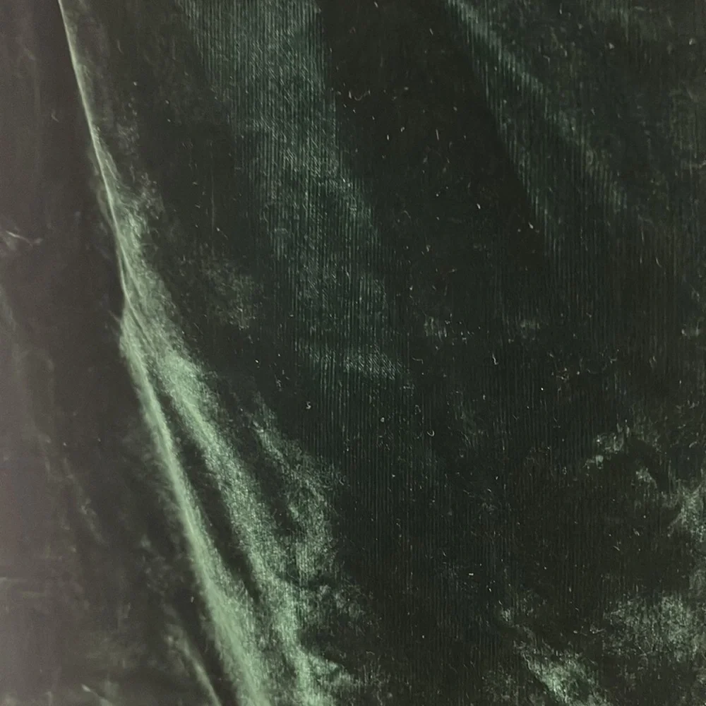 NOT FOR SALE DOLCE & GABANA green velvet midi skirt size 42 - Picture 4 of 14